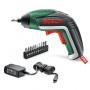 Отвертка Bosch акумулаторна с 1 батерия и зарядно, 3.6 V, 1.5 Ah, 4.5 Nm, 1/4", PSR 3.6 IXO V-0 603 9A8 020 Отвертка Bosch акумулаторна с 1 батерия и зарядно, 3.6 V, 1.5 Ah, 4.5 Nm, 1/4", PSR 3.6 IXO V-0 603 9A8 020