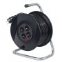 Удължител на макара с кабел 25 м, 3х1,5 мм, 4 контакта, IP20 AS-Schwabe GmbH 11104