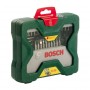 Накрайник бит Bosch комплект със свредла 43 бр., 1/4", X-Line-2 607 019 613