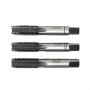 Метчик едра резба UNC 1/4", 20 навивки 1-ви 2-ри 3-ти Bucovice Tools 115 140