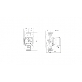 Помпа циркулационна ALPHA3 25-40 180 Grundfos 98890766