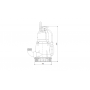 Помпа потопяема, дренажна KPC 300 A Grundfos /Q-14 m3/h, H-6.8 m, 1", 10 м/ 98863989 Помпа потопяема, дренажна KPC 300 A Grundfos /Q-14 m3/h, H-6.8 m, 1", 10 м/ 98863989