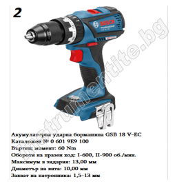 Акумулаторни машини комплект Pro-Mix Bosch - 18V/5.0Ah