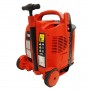 Компресор Black & Decker с електродвигател безмаслен 8 bar, 1.50 к.с., 5 л, 180 л/мин, BD195/6-MY-T