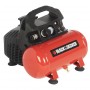 Компресор Black & Decker с електродвигател безмаслен 8 bar, 0.5 к.с., 6 л, 55 л/мин, BD 55/6