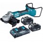 Ъглошлайф акумулаторен DGA900PT2 Makita /36 V, 5 Аh, Ø 230 мм/