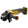 Ъглошлайф DeWALT акумулаторен безчетков без батерия и зарядно 18 V, 125 мм, 9000 об./мин, DCG405NT