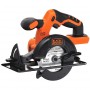 Циркуляр ръчен акумулаторен Black&Decker BDCCS18 /18 V, 1.5 Ah, Ø 140 мм/