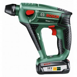Перфоратор акумулаторен Uneo Maxx Bosch /18 V, 2.5 Ah, 0.6 J/ 0 603 952 30F