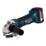 Ъглошлайф акумулаторен GWS 18 V-LI Professional BOSCH  /18 V, 4 Ah, Ø 115 мм