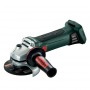 Ъглошлайф акумулаторен W 18 LTX 125 Q SOLO Metabo /18 V, Ø 125 мм/
