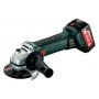 Ъглошлайф акумулаторен W 18 LTX 125 Quick Metabo /18 V, 4 Ah, Ø 125 мм/