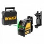 Нивелир DeWALT лазерен линеен с 2 лъча 20 м, 0.3 мм/м, DW088CG