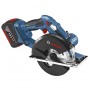 Циркуляр ръчен акумулаторен BOSCH GKM 18V-LI Professional /18 V, 5 Ah, Ø 136 мм/ Циркуляр ръчен акумулаторен BOSCH GKM 18V-LI Professional /18 V, 5 Ah, Ø 136 мм/