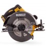 Циркуляр DeWALT ръчен акумулаторен без батерия и зарядно ф 190 мм, 54 V, 5800 об./мин, DCS575N