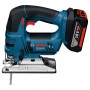 Прободен трион /Зеге/ акумулаторен Bosch GST 18 V-LI B Professional /18 V, 5 Ah, 23 мм/