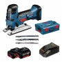Прободен трион /Зеге/ акумулаторен Bosch  GST 18 V-LI S Professional /18 V, 5 Ah, 23 мм/ 0 601 5A5 104
