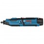 Шлайф прав акумулаторен Bosch GRO 12V-35 Professional /12 V, 2 Ah, Ø 0.8-3.2 мм, 35000 об./мин./ 0 601 9C5 001