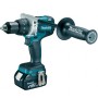 Винтоверт Makita акумулаторен безчетков 18 V, 3 Ah, 115 Nm, 1.5-13 мм, DDF481RFE Винтоверт Makita акумулаторен безчетков 18 V, 3 Ah, 115 Nm, 1.5-13 мм, DDF481RFE