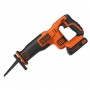 Трион саблен акумулаторен Black&Decker BDCR18 /18 V, 1.5 Ah, 22 мм/