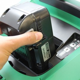 Косачка колесна акумулаторна Hitachi ML36DL-WG /36 V, 2.5 Ah, 40 мм/