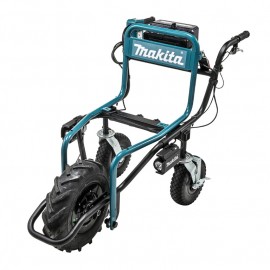 Количка строителна Makita без корито акумулаторна 130 л, DCU180Z