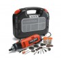 Шлайф прав Black&Decker RT650KA  /90 W/