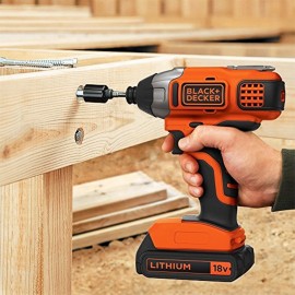 Винтоверт акумулаторен Black&Decker BDCIM18N /18 V, 210 Nm/