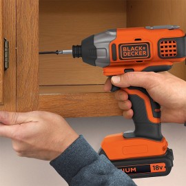 Винтоверт акумулаторен Black&Decker BDCIM18N /18 V, 210 Nm/