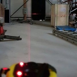 Лазерен нивелир линеен CIMEX RL10M /10м, ± 0,5мм/м/