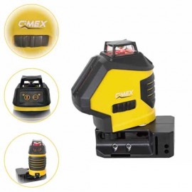 Лазерен нивелир с 5 лъча, самонивелиращ CIMEX SL4H1V /20м, ± 3мм/10м/