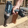 Гайковерт Makita акумулаторен ударен 18 V, 3 Ah, 440 Nm, 1/2", DTW450RFJ Гайковерт Makita акумулаторен ударен 18 V, 3 Ah, 440 Nm, 1/2", DTW450RFJ
