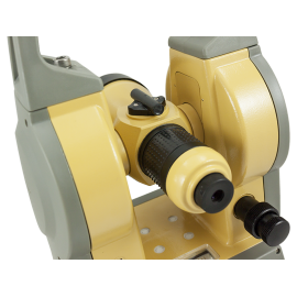 Електронен теодолит DT-5 (30x, 5”, лазерен отвес) в комплект с тринога (SJJ1) NIVEL SYSTEM