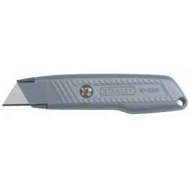Нож макетен Stanley метален с трапецовидно фиксирано острие 136х19 мм-0-10-299