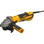 Ъглошлайф DeWALT електрически с регулиране на оборотите и плавен старт безчетков ф 125 мм, 1700 W, 2200-10 500 об./мин, DWE4357 Ъглошлайф DeWALT електрически с регулиране на оборотите и плавен старт безчетков ф 125 мм, 1700 W, 2200-10 500 об./мин, DWE4357