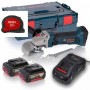 Ъглошлайф акумулаторен BOSCH GWS 18-125 V-LI Professional /18 V, 5 Ah, Ø 125 мм/