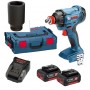Гайковерт ударен акумулаторен GDX 180-Li, 18.0V, 3.0Ah Bosch
