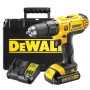 Акумулаторна бормашина DeWALT ударна с 2 батерии и зарядно, 18 V, 2 Ah, 42 Nm, 1.5-13 мм, DCD776D2 Акумулаторна бормашина DeWALT ударна с 2 батерии и зарядно, 18 V, 2 Ah, 42 Nm, 1.5-13 мм, DCD776D2