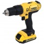 Акумулаторна бормашина DeWALT ударна с 2 батерии и зарядно, 18 V, 2 Ah, 42 Nm, 1.5-13 мм, DCD776D2 Акумулаторна бормашина DeWALT ударна с 2 батерии и зарядно, 18 V, 2 Ah, 42 Nm, 1.5-13 мм, DCD776D2