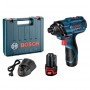 Гайковерт акумулаторен Bosch с 2 батерии и зарядно, 12 V, 2 Ah, 100 Nm, шестостен, 1/4", GDR 120-Li-06019F0001 Гайковерт акумулаторен Bosch с 2 батерии и зарядно, 12 V, 2 Ah, 100 Nm, шестостен, 1/4", GDR 120-Li-06019F0001