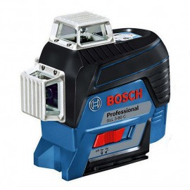 Bosch GLL 3-80 C, Нивелир лазерен линеен с 3 лъча 30 м, 0.2 мм/м