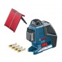 Нивелир Bosch лазерен линеен с 3 лъча 30 м, 0.2 мм/м, GLL 3-80-0 601 063 S00 Нивелир Bosch лазерен линеен с 3 лъча 30 м, 0.2 мм/м, GLL 3-80-0 601 063 S00