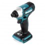Бормашина винтоверт Makita акумулаторна ударна без батерия и зарядно 18 V, 140 Nm, DTD155Z