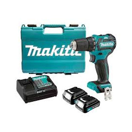 Акумулаторна бормашина Makita ударна с 2 батерии и зарядно, 12 V, 2 Ah, 30 Nm, 0-450/0-1700 об./мин, 0.8-10 мм HP333DSAE