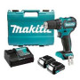Акумулаторна бормашина Makita ударна с 2 батерии и зарядно, 12 V, 2 Ah, 30 Nm, 0-450/0-1700 об./мин, 0.8-10 мм HP333DSAE Акумулаторна бормашина Makita ударна с 2 батерии и зарядно, 12 V, 2 Ah, 30 Nm, 0-450/0-1700 об./мин, 0.8-10 мм HP333DSAE