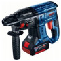 Перфоратор Bosch акумулаторен SDS-plus, 18 V, 4 Ah, 2 J, GBH 180-LI 0 611 911 121