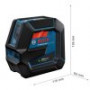 Нивелир Bosch лазерен линеен/точков 15 м, 0.3 мм/м, GCL 2-50 G- 0 601 066 M01 Нивелир Bosch лазерен линеен/точков 15 м, 0.3 мм/м, GCL 2-50 G- 0 601 066 M01