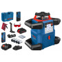 Нивелир Bosch лазерен ротационен с приемник 60 м, 0.05-0.1 мм/м, GRL 600 CHV-0 601 061 F00