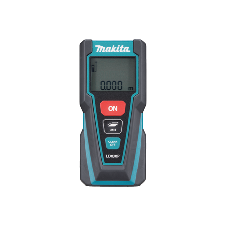 Ролетка Makita лазерна с LCD дисплей противоударна 0.2-30 м, 2 мм/м, LD030P