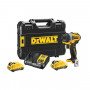 Винтоверт DeWALT акумулаторен, 12 V, 2 Ah, 8 N/m, DCF601D2